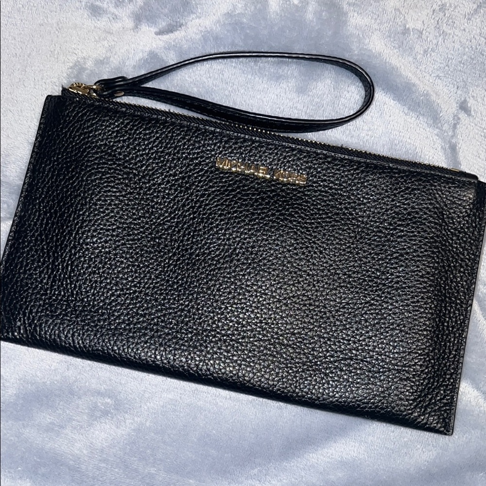 Michael Kors Black Wristlet
